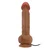 LyBaile Realističen vibrator s priseskom 26 cm - temno lep Bergrisi 10,2