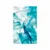 Plakat zelena peresa - 20x30 silver