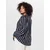 KAFFE CURVE Bluza, bela, modra