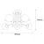 Conceptum Hypnose Luster Daisy-147-AV2, 80 cm, 5xE27