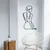 Wallity Zidna dekoracija Belleza, 38x65cm, Crna