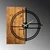 Wallxpert Zidni sat, 56x3x58 cm