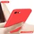Escase Maska za mobilni telefon iPhone SE (2nd generation) / iPhone 7 / iPhone 8, Crvena