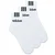 adidas 3-Stripes Linear Half-Crew Cushioned Socks 3 Pairs Bela