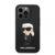Maska Karl Lagerfeld Hc Silicone NFT Ikonik za iPhone 15 Pro 6.1 crna