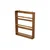 Hanah Home Zidna polica Cm-067, 73x14x90 cm,Braon