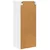 vidaXL Stenska kuhinjska omarica Bela 40 x 31 x 100 cm Konstruiran les