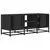 TV ormarić crni 100 x 35 x 41 cm konstruirano drvo i metal