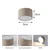 BRILAGI - LED Spoljno plafonsko svetlo FORIS LED/9W/230V prečnik 9 cm bež IP44