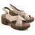 Mona Shoes Ženske sandale, Kožne, Bež