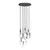 Open Design OR85372 - Luster na sajli ERO 10xG9/8W/230V crna