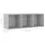 TV ormarići 2kom siva boja betona 107x35x37cm konstruirano drvo