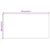 Vidaxl Preproga za tek Siva 80 x 150 cm blago