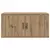 Ormar za TV montiran na zid hrast artisan 80 x 34.5 x 40 cm