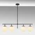 Opviq Luster Roe-10775, 4xE14, 81x15 cm