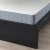 MALM Okvir kreveta s dušekom, crno-smeđa/Vesteröy vrlo tvrdo, 90x200 cm
