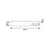 Rabalux Pametno svetlo Bath2, LED 10W, L50cm