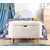 Atelier del Sofa Tabure 61x40x37cm, Belo