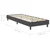 Vidaxl Posteljni okvir boxspring sivo blago 100x200 cm