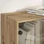 Highboard 2 pcs Umjetnički hrast 68 x 37 x 142 cm