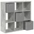 Kreveta s ladicama Betonski sivi 73,5 x 24 x 69,5 cm