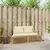 Set vanjskih sofa Bijela 182,5 x 63 x 73 cm Poliester