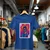 Camiseta Majica sa štampanim printom Cam 916A, Ženska, Borovnica