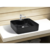 Ceramica Lux CL432-55 Lux Art Umivaonik, 55x30x14, Mat crni