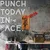 Wallity Zidna dekoracija Banksy - 16, 99 x 34 cm,  Smeđa