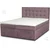 Boxspring postelja Paris - 200x200 cm - tkanine Monolith