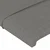 LED uzglavlje tamnosivo 83 x 16 x 118/128 cm od tkanine