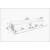 Hanah home TV Komoda Lerze Belo-Crna