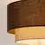 Brilagi - LED luster na sajli BOHO ECO 1xE27/10W/230V prečnik 40 cm braon/krem
