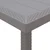 Stol za vrt Svjetlosiva 350 x 100 x 74 cm poliratan