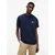 Tommy Jeans Majica ecru/mornarska/temno rdeča/bela