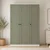 Hanah Home ormar Loren 1600-235, 135,8 cm, zeleni / beli