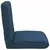 vidaXL Tlorisni stol Modra 50 x 73 x 60 cm blago