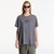 Majice Alpha Industries Basic T-Shirt Contrast Stitch Grey Black/ Black XL