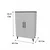 Hanah Home višenamenski ormarić 3 Raf 2 Kapak, 65 cm, antracit / beli