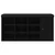 Klupa za cipele crna 102 x 32 x 50 cm od konstruiranog drva
