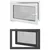 Prozor za podrum RISOR 90 x 60 cm PVC i staklo Antracit
