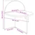 Noćni ormarić 2 pcs Crni hrast 40 x 35,5 x 45,5 cm
