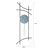 Wallity Zidni sat 75cm Plavo-Sivi
