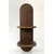 HANAH HOME Zidna polica Artmtkwll2D Wenge