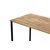 Nordure Radni sto 240x74x60?cm Bež-Crni
