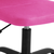 vidaXL Pisarniški stol roza mrežasto blago
