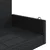 Klupa za ljuljanje crna 119 x 56 x 48 cm od poliratana