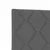 vidaXL Postelja boxspring z vzmetnico Temno siva 90 x 190 cm Blago