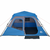 vidaXL Šator za kampiranje za 6 osoba plavi 344 x 282 x 192 cm