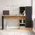 Hanah Home CT2 AB Radni sto, Smeđe-crni